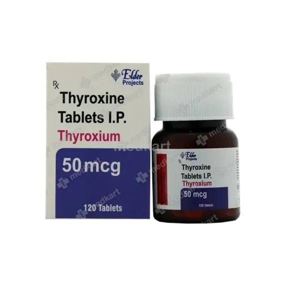 thyroxium 50mcg tablet 120's